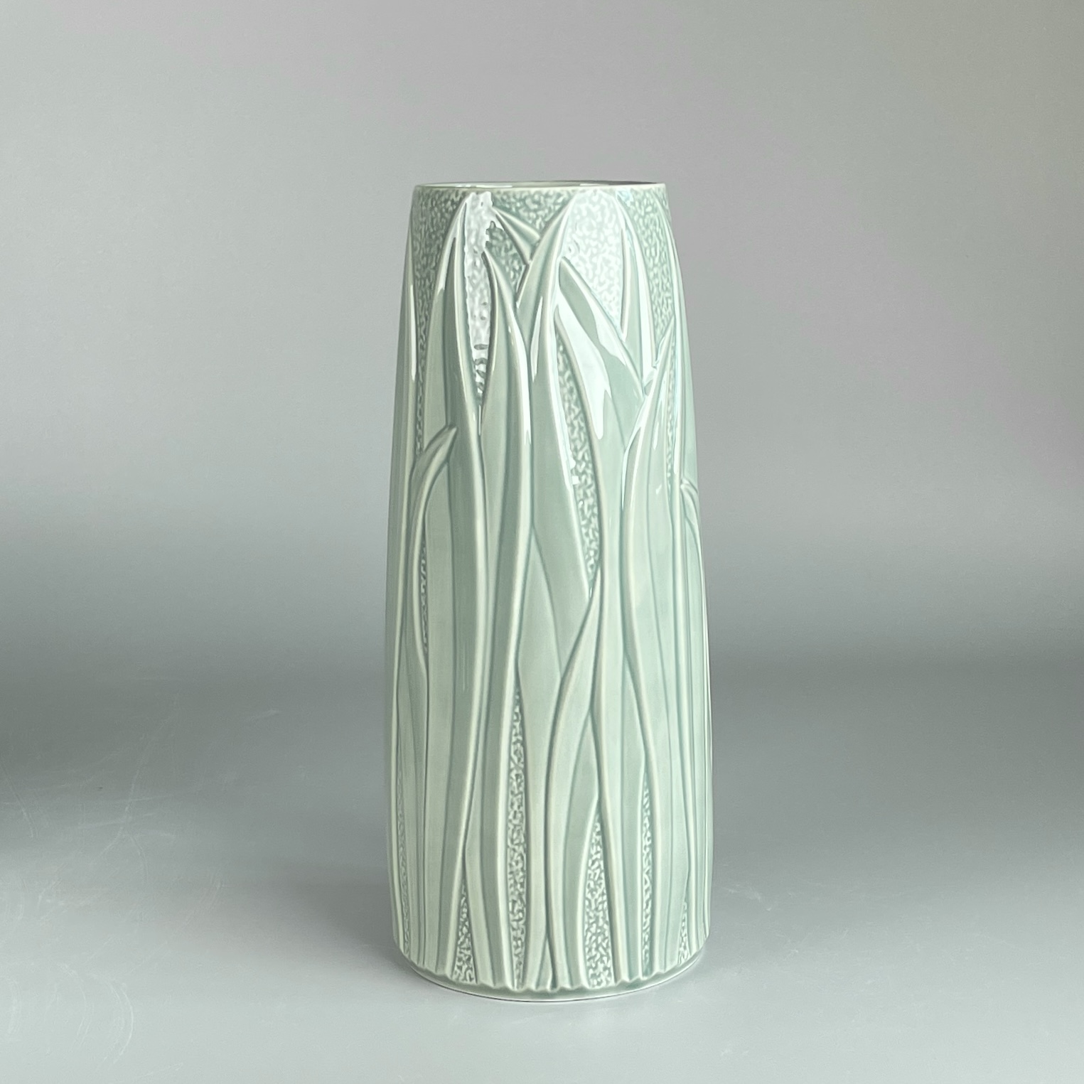 Vase GRAMINA salbeigrün 27cm