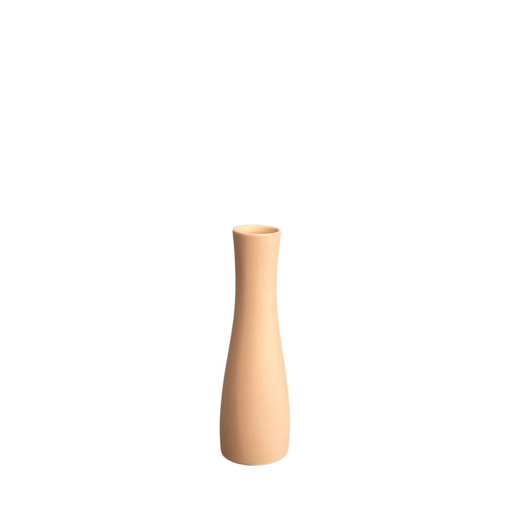 Vase Odette, pfirsich- bisquit